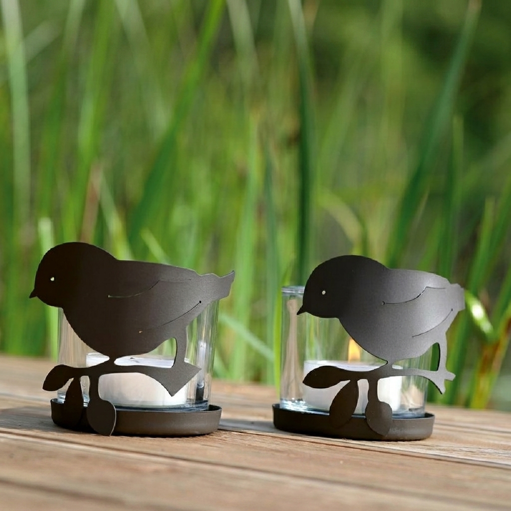 Windlicht Bird